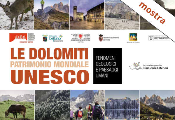 La mostra Dolomiti Unesco all'Istituto Comprensivo Giudicarie Esteriori