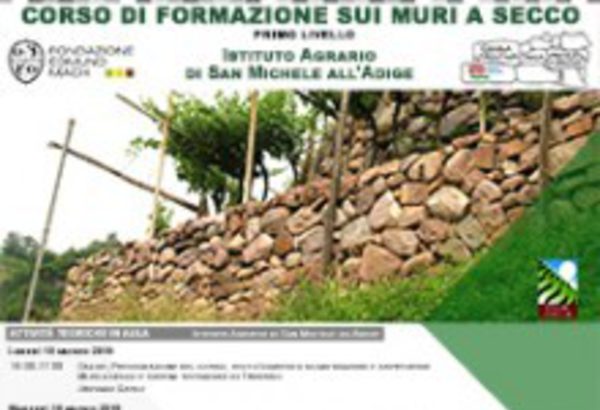 Corso di formazione sui muri a secco-primo livello S.Michele all'Adige7