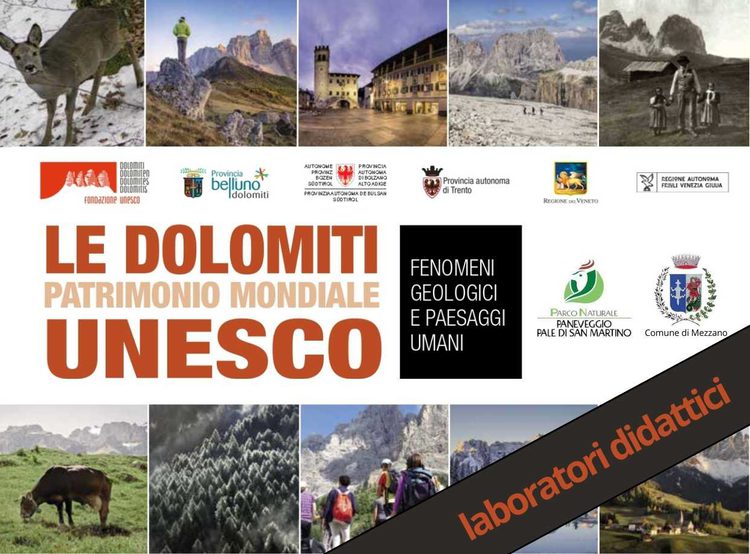 Le Dolomiti. Patrimonio mondiale UNESCO. Percorso didattico per le scuole di Primiero