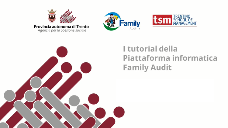 I tutorial della Piattaforma informatica Family Audit7