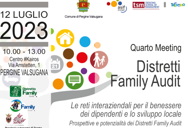 Quarto meeting Distretti famiglia Le reti internazionali per il benessere dei dipendenti e lo sviluppo locale