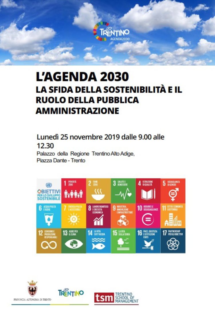 L’Agenda 2030. La sfida della sostenibilità e il ruolo della Pubblica Amministrazione