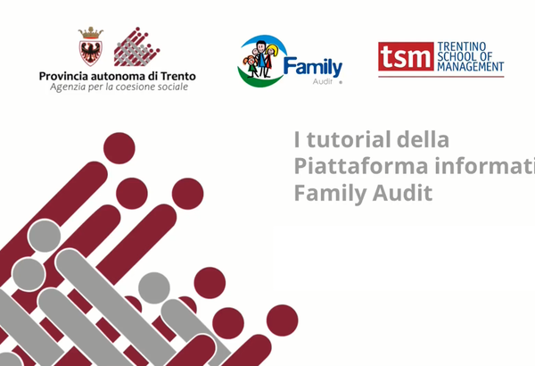 I tutorial della Piattaforma informatica Family Audit7