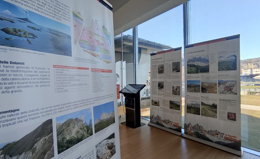 La mostra Dolomiti UNESCO al MUSE